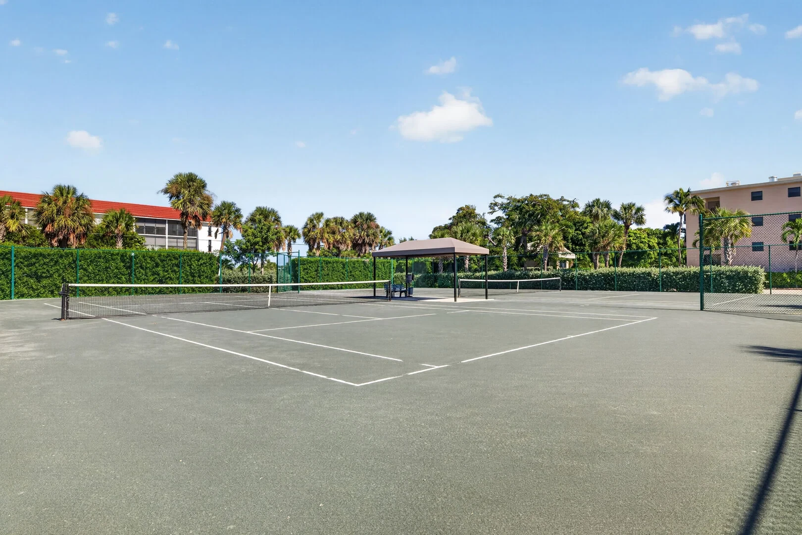 Tennis courts at Sundial