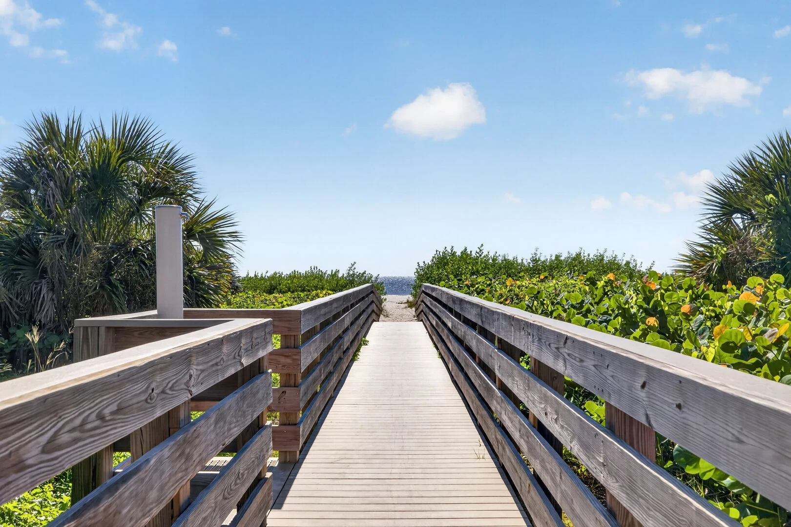 Steps from the Gulf
